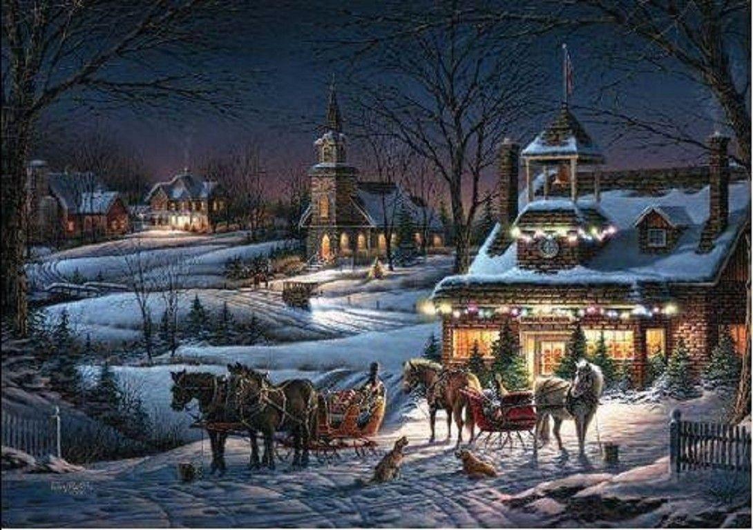 Christmas Village Wallpapers Wallpaper Cave