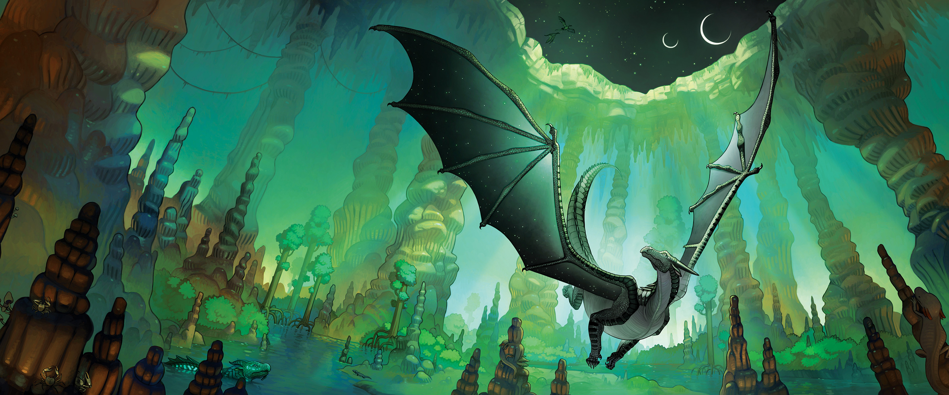 Wings Of Fire NightWing Wallpapers Wallpaper Cave