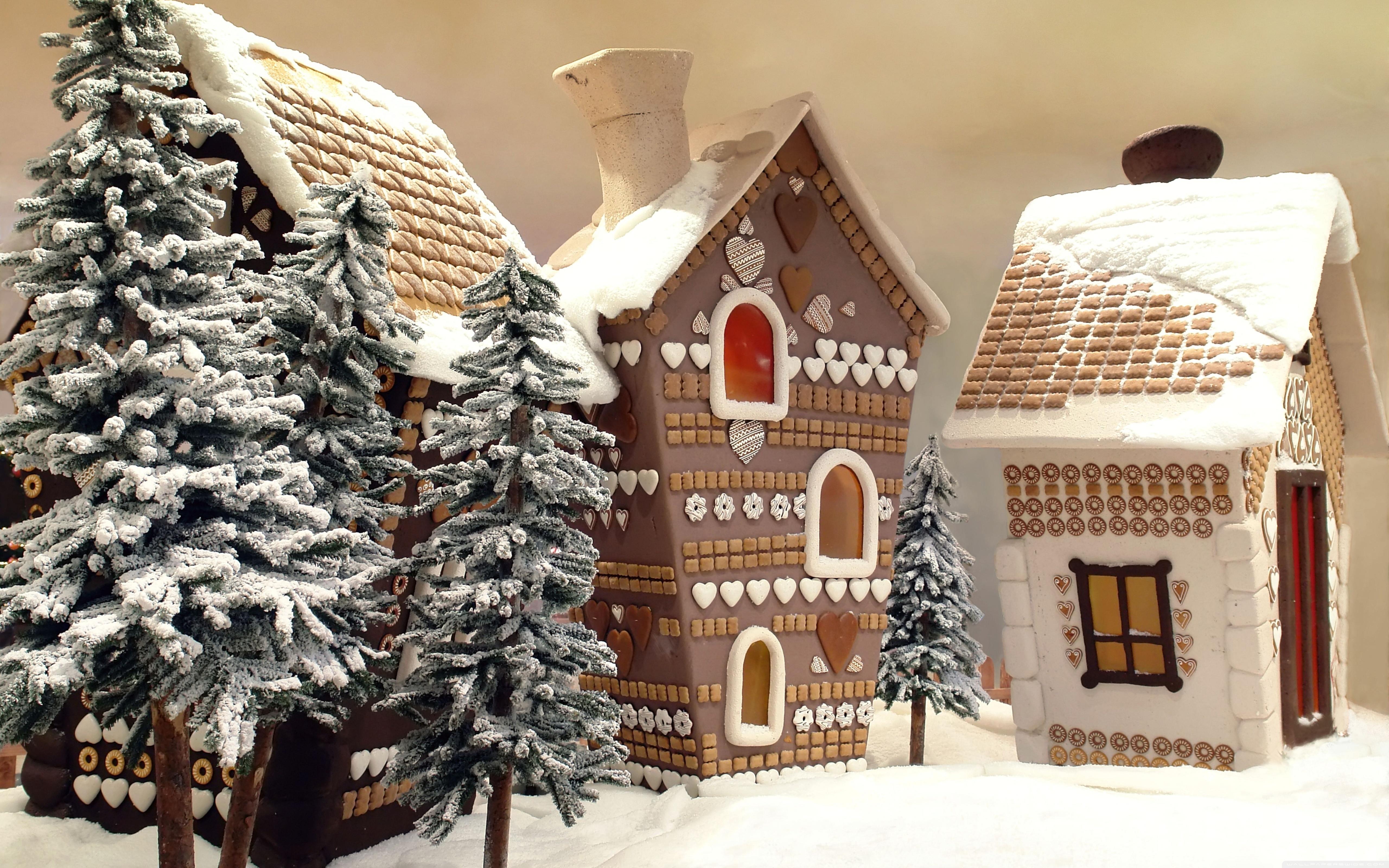 Gingerbread House Wallpapers Wallpaper Cave