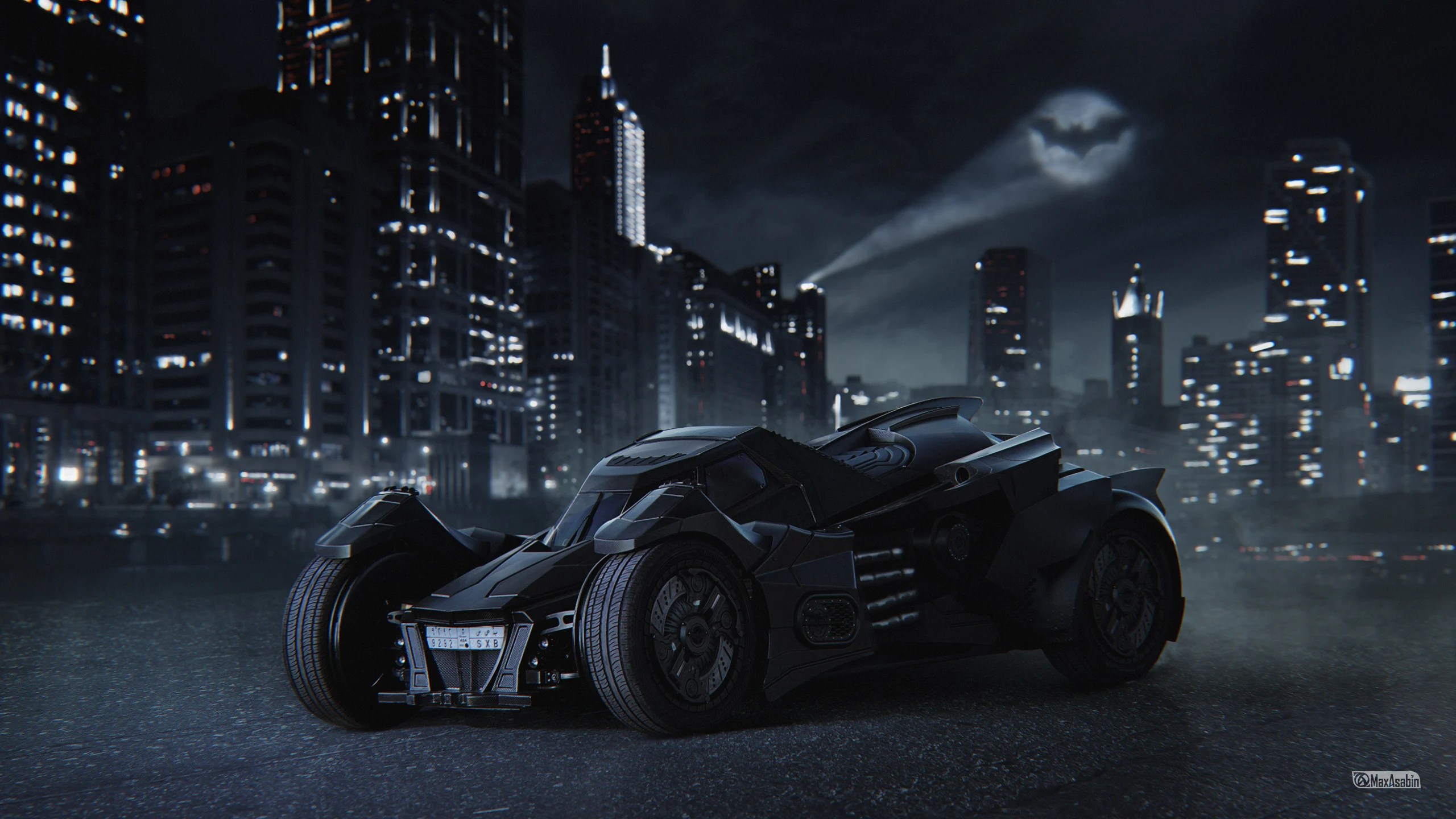 Batman And Batmobile Wallpapers Wallpaper Cave
