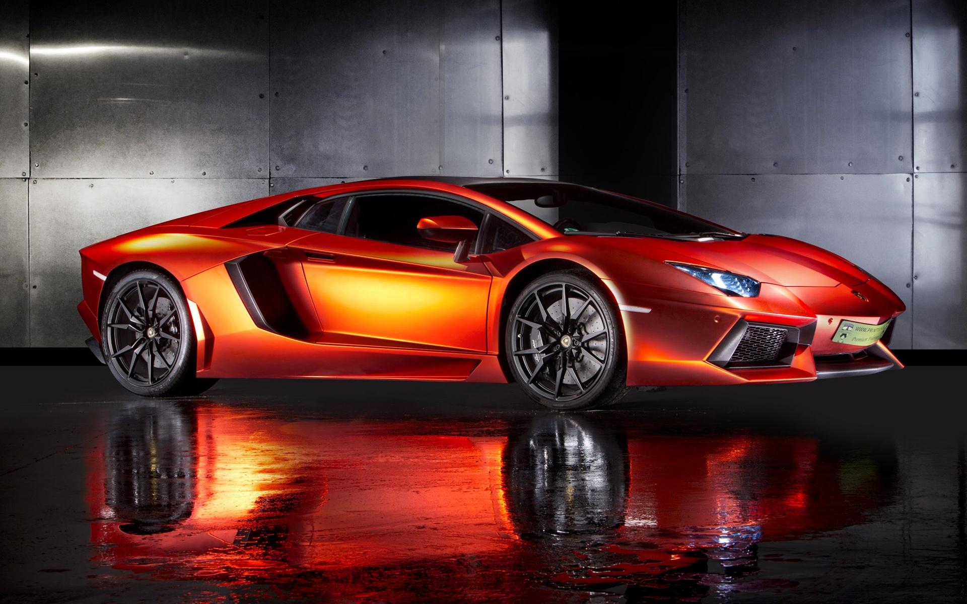 Orange Aventador Supercar Wallpapers Wallpaper Cave