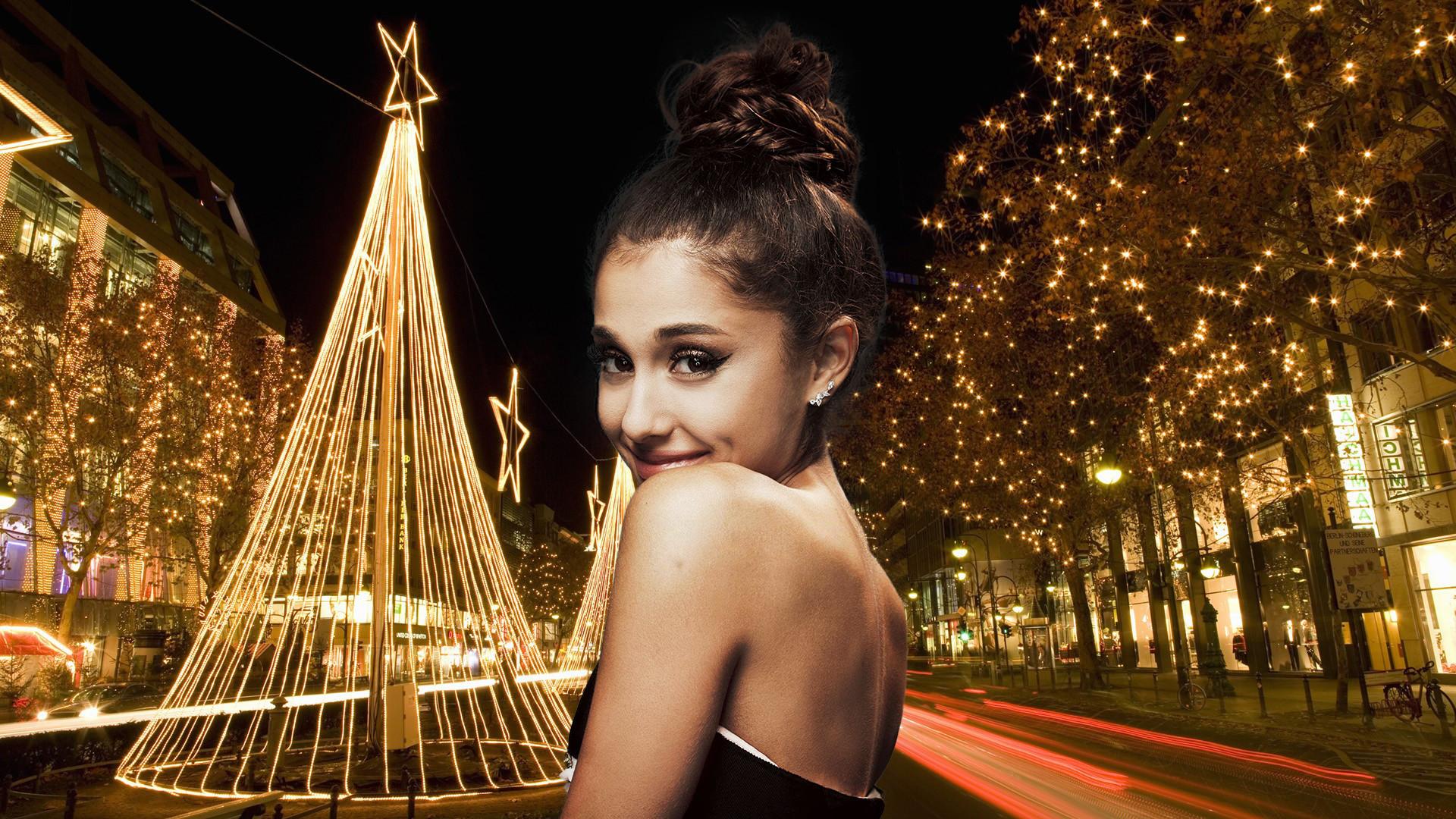 Ariana Grande Christmas Wallpapers Wallpaper Cave
