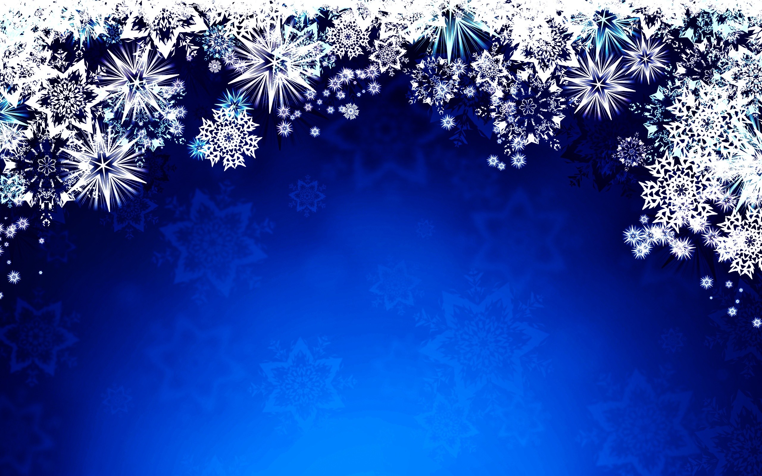 Christmas Light Blue Wallpapers Wallpaper Cave