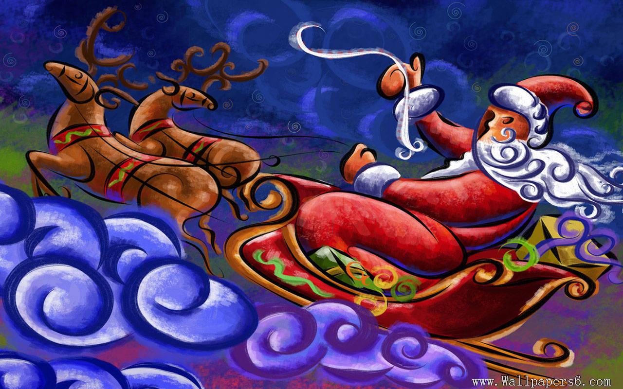 Father Christmas Wallpaper Christmas Father Wallpapers Wallpaper Cave