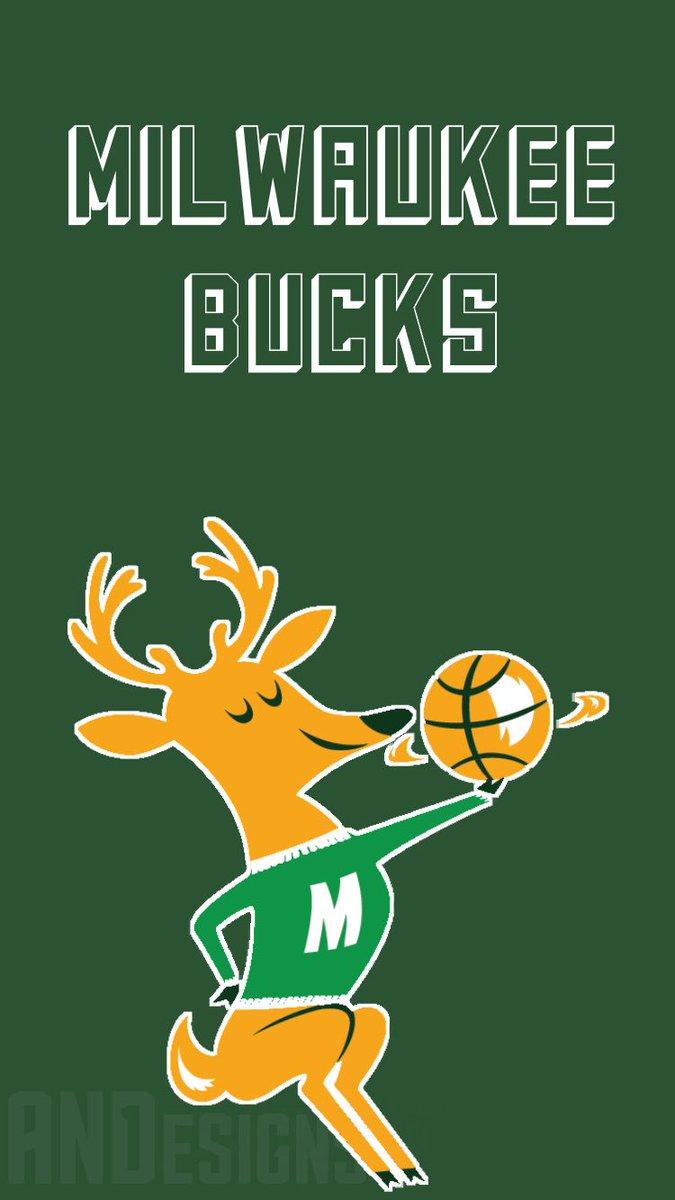 Milwaukee Bucks Logo iPhone Wallpapers Wallpaper Cave