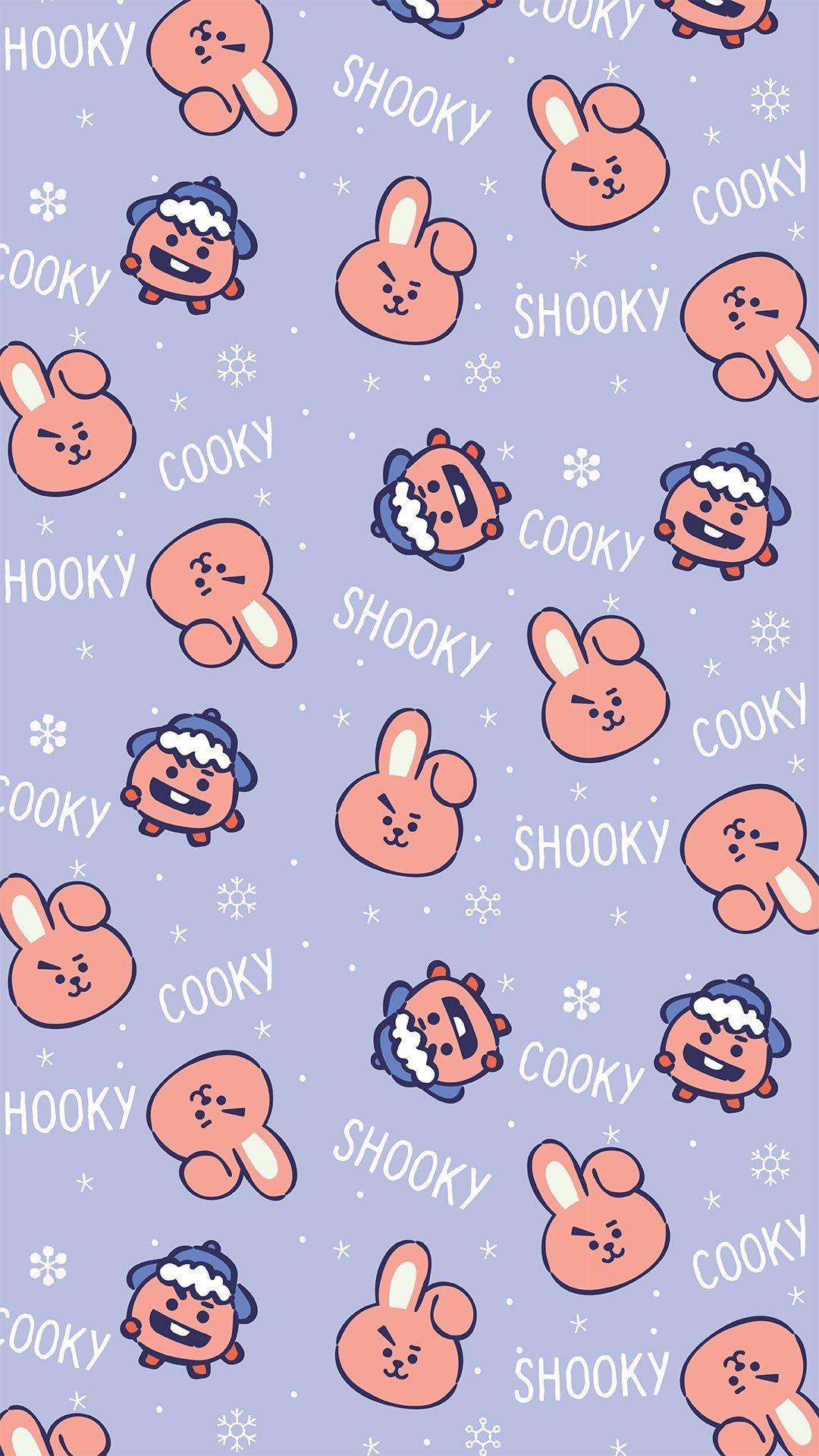 Bt21 Christmas Wallpaper Cooky BT21 Christmas Wallpapers Wallpaper Cave