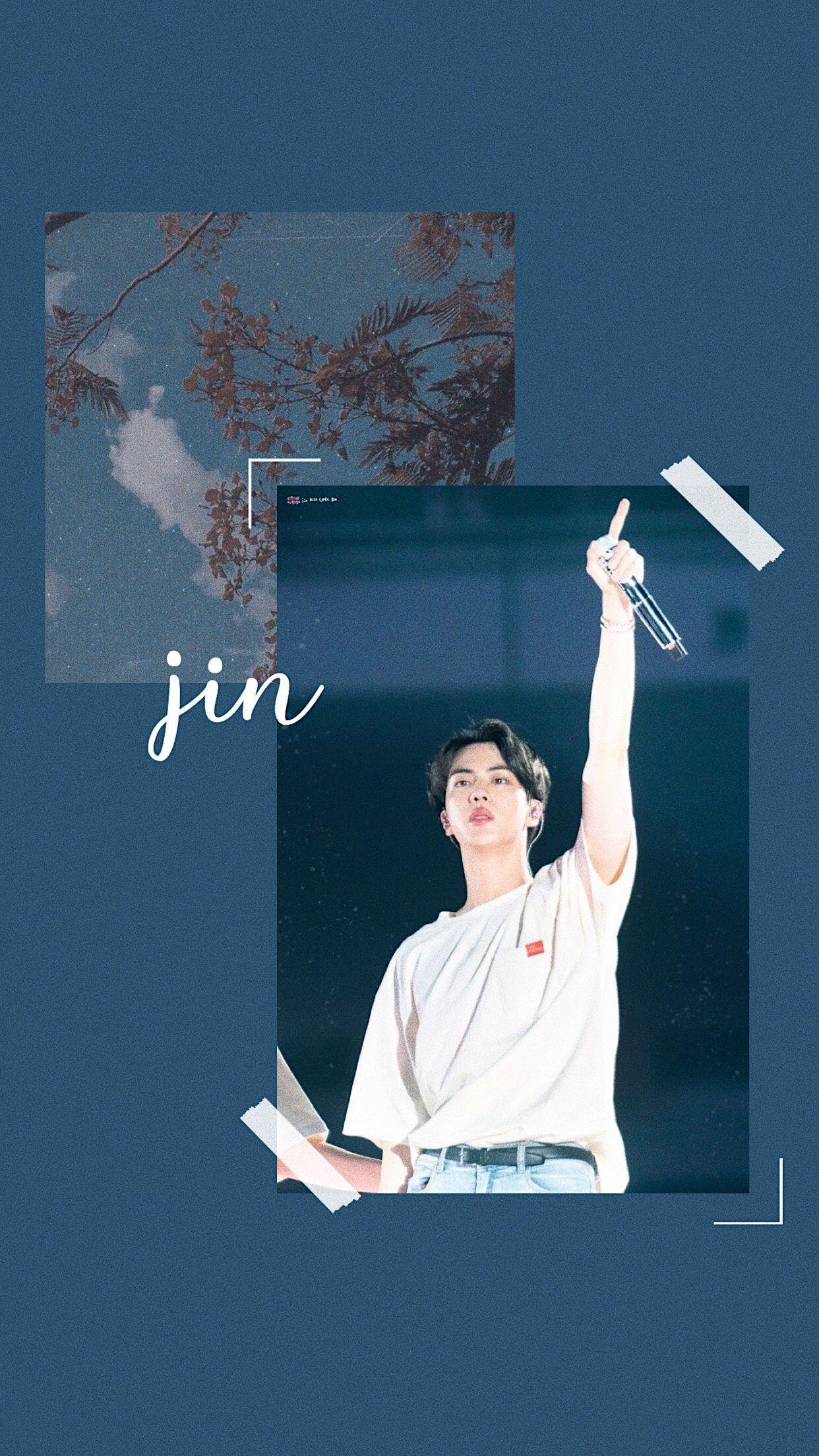 BTS Jin Aesthetic Wallpapers Wallpaper Cave