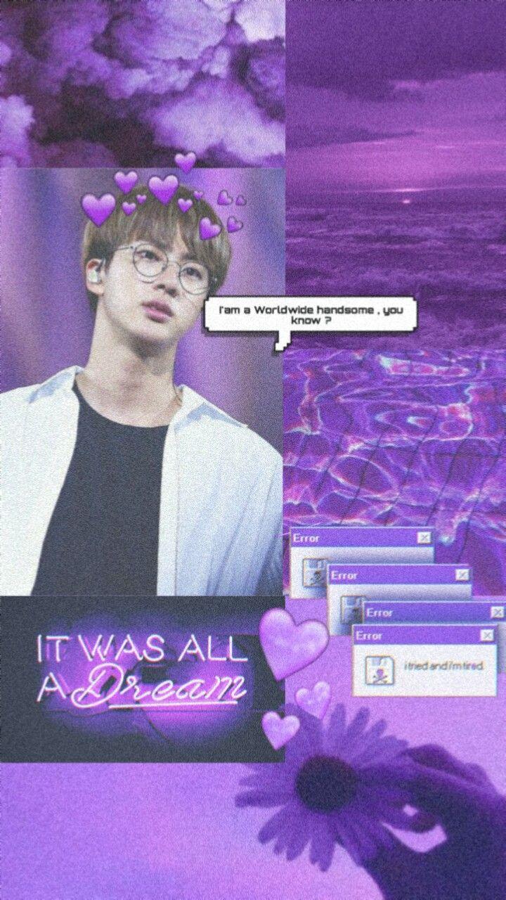 View Bts Jin Aesthetic Wallpaper Laptop Pictures