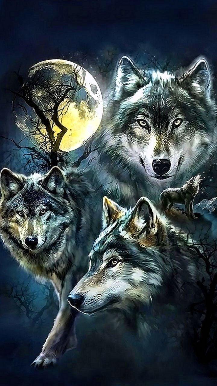 Cool Wolves iPhone Wallpapers Wallpaper Cave