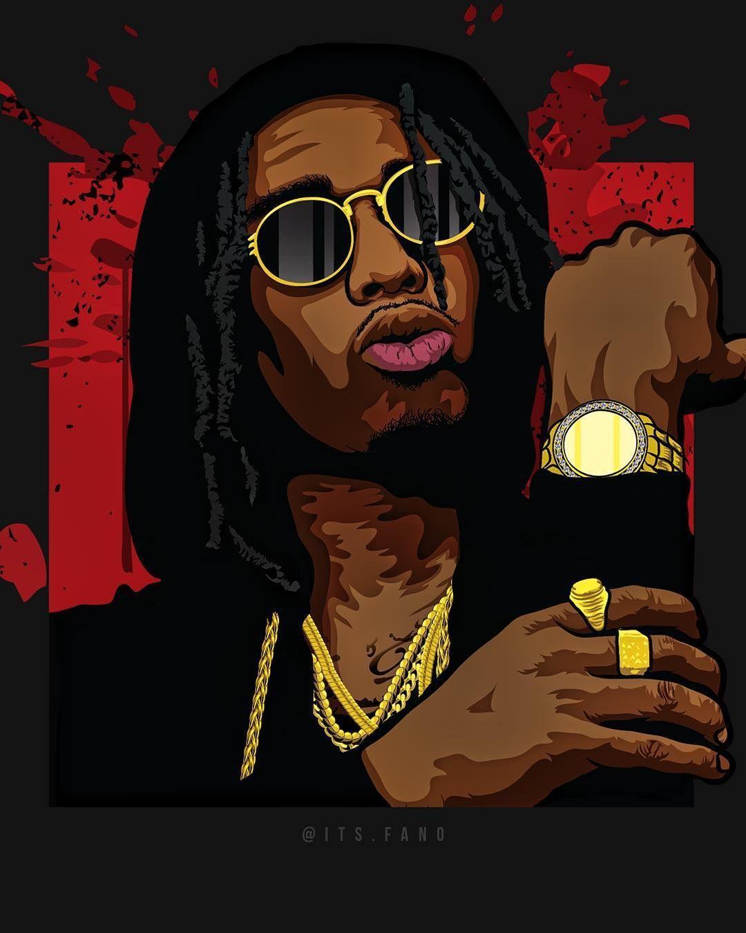 iPhone Hip Hop Artist Cartoon Wallpapers Wallpaper Cave