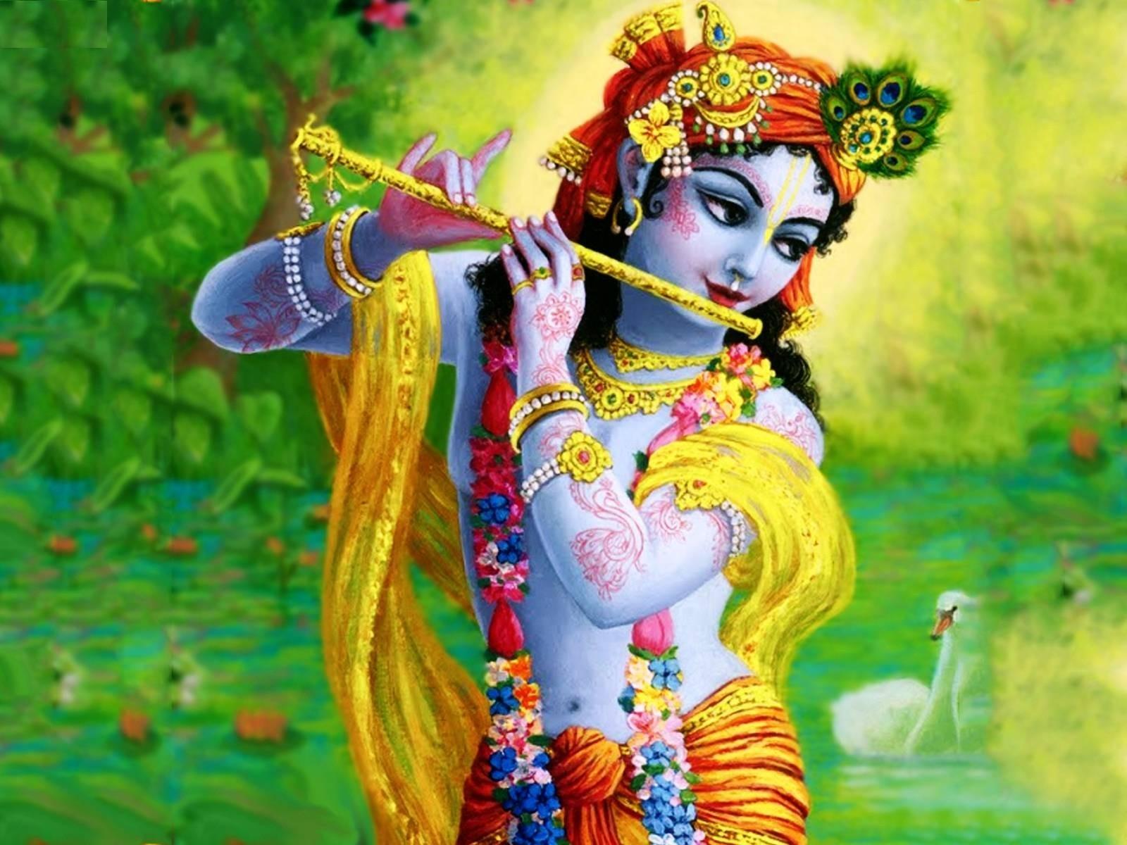 Krishna Flute Wallpapers Wallpaper Cave