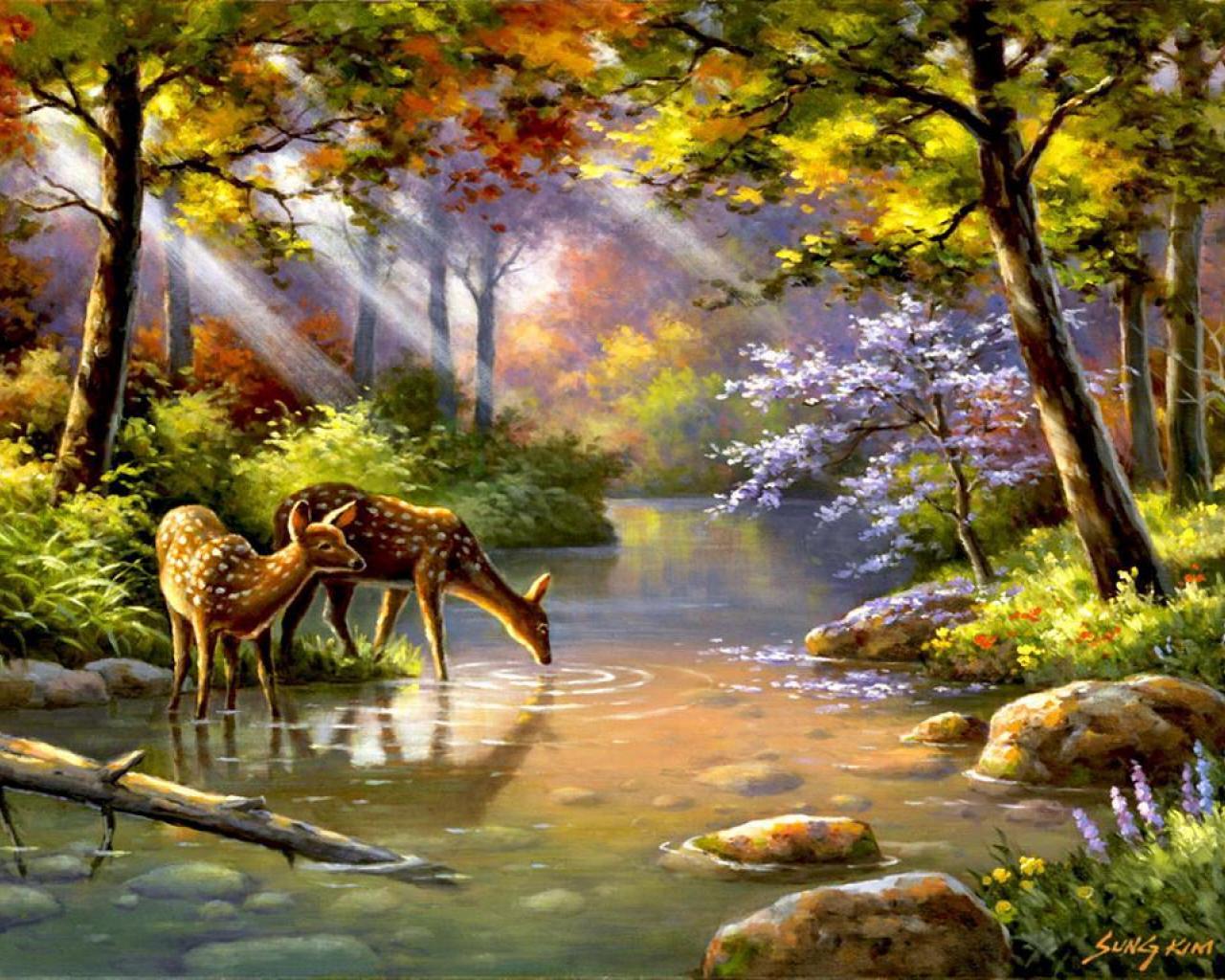Beautiful Painting Wallpapers Wallpaper Cave
