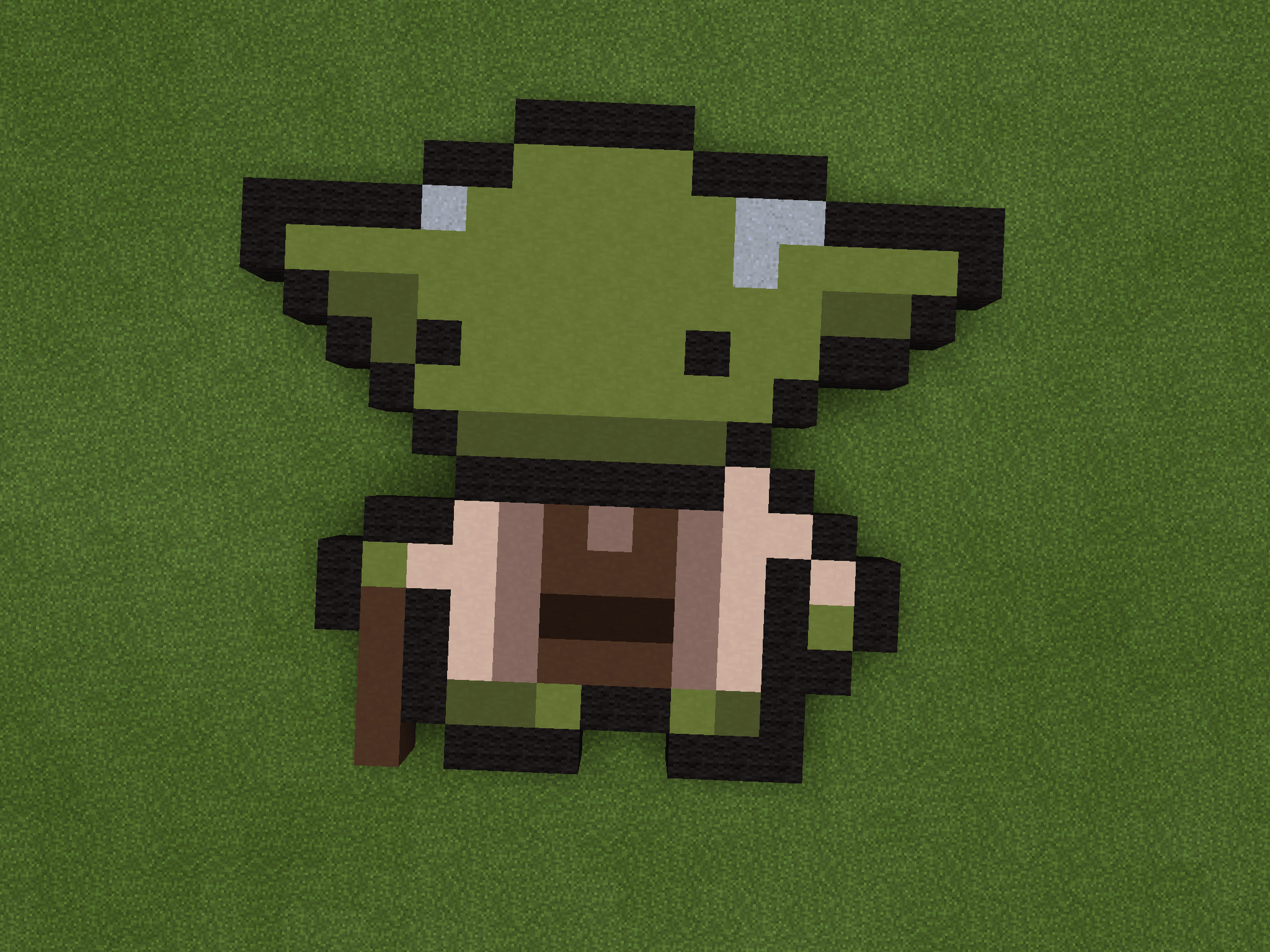 Minecraft Baby Yoda Wallpapers Wallpaper Cave