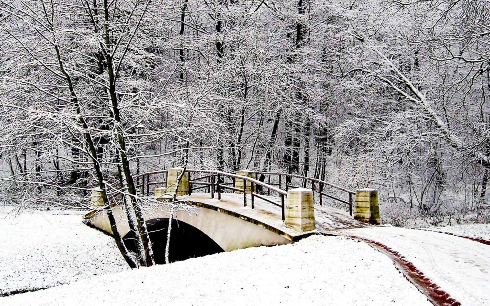 Frozen Bridge Wallpapers Wallpaper Cave