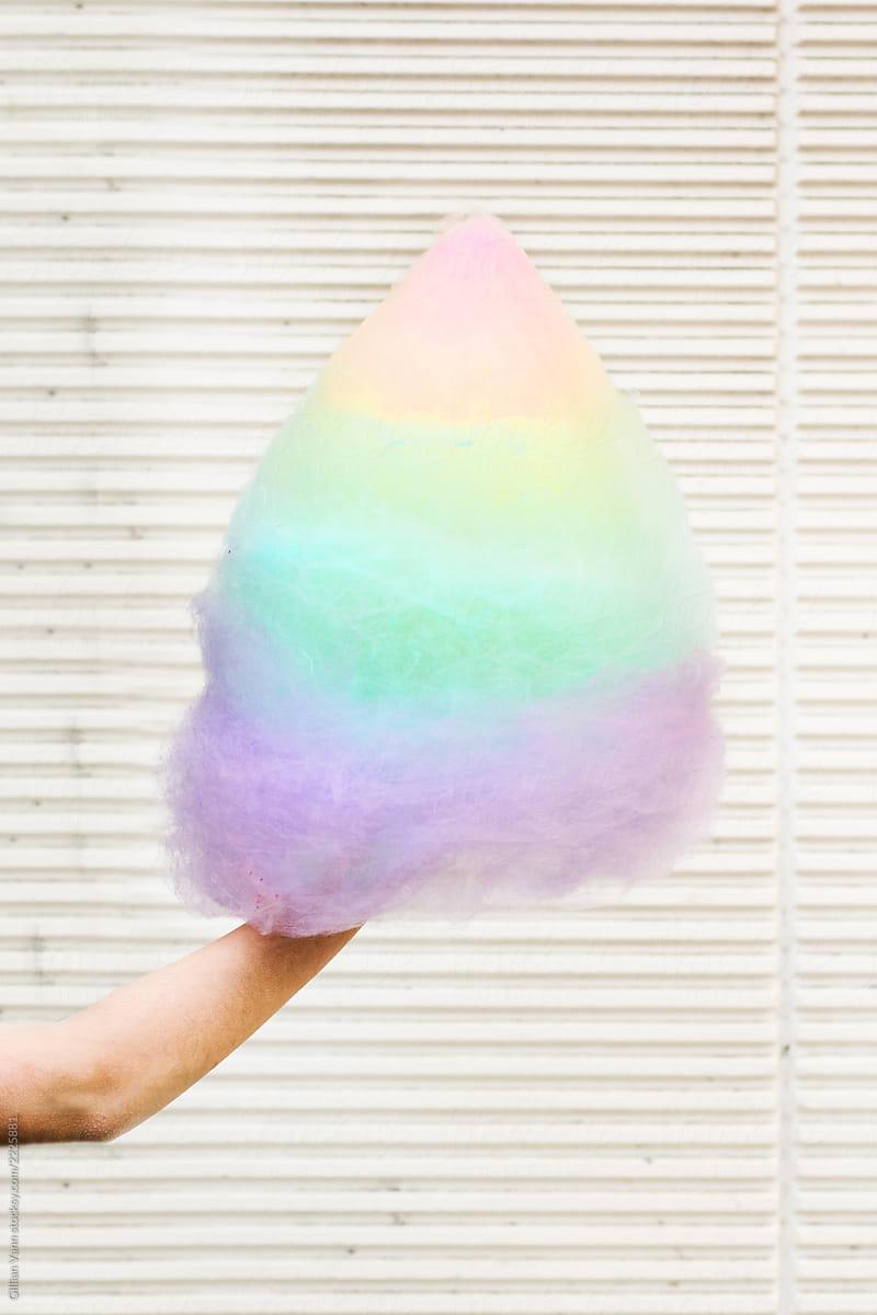 Rainbow Cotton Candy Wallpapers Wallpaper Cave