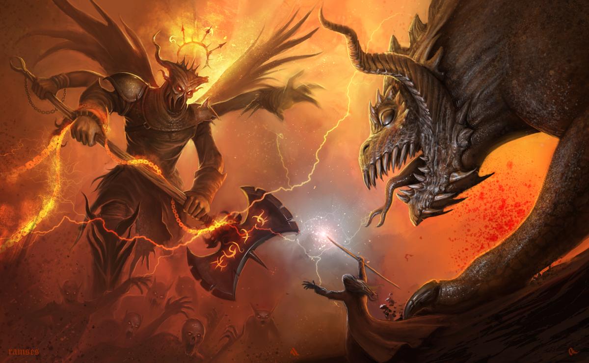 Demon Dragon Wallpapers Wallpaper Cave