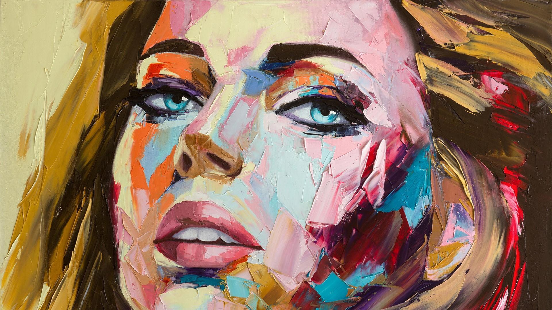 10 abstract painting girl You Can Use It Without A Dime