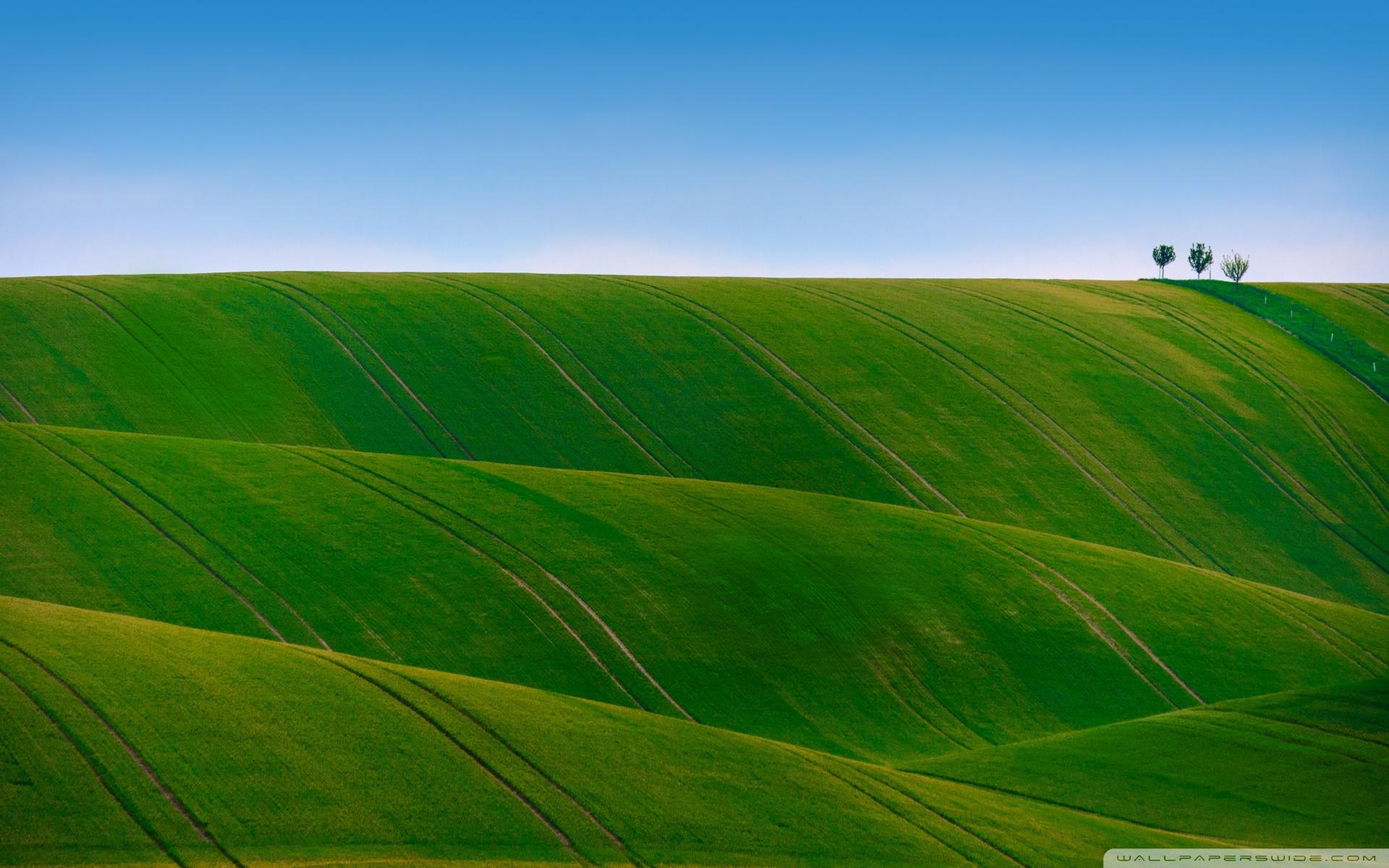 Green Rolling Hills Wallpapers Wallpaper Cave