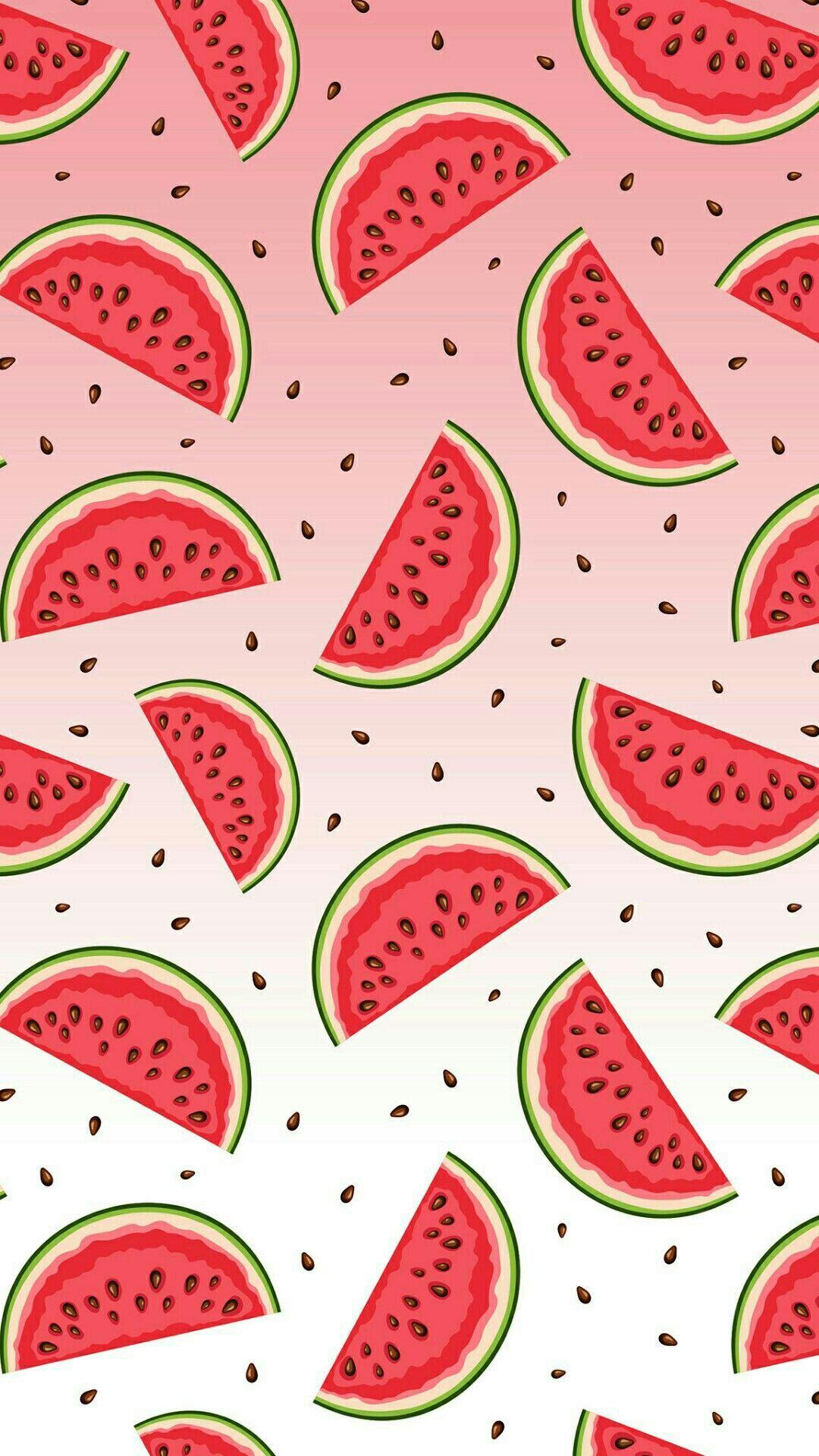 Kawaii Watermelon Wallpapers Wallpaper Cave
