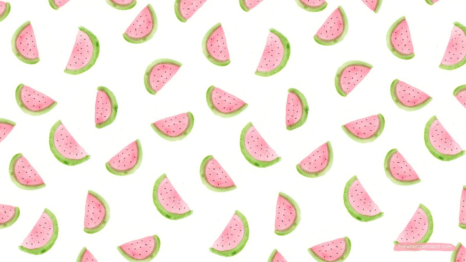 Kawaii Watermelon Wallpapers Wallpaper Cave