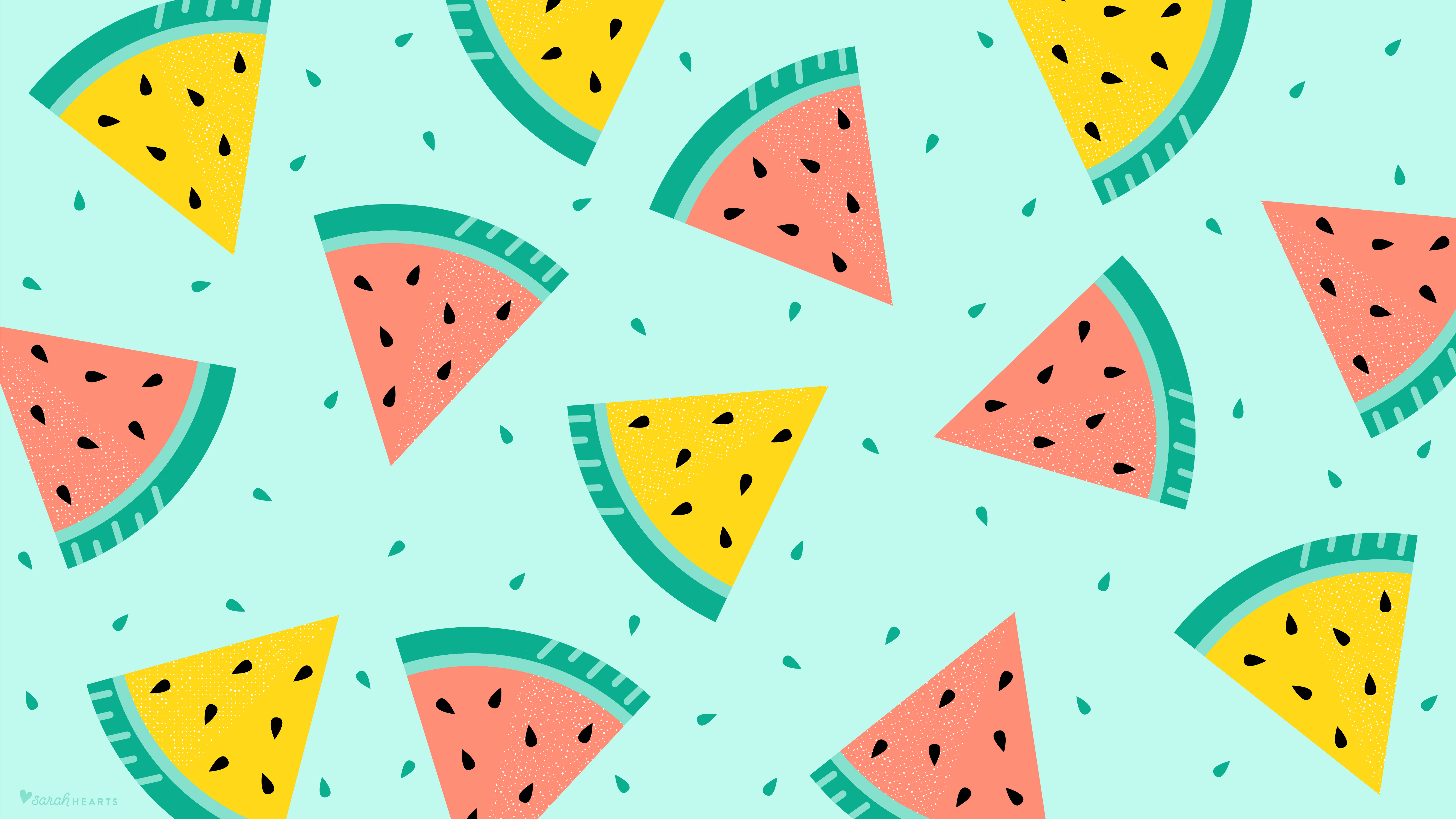 Kawaii Watermelon Wallpapers Wallpaper Cave