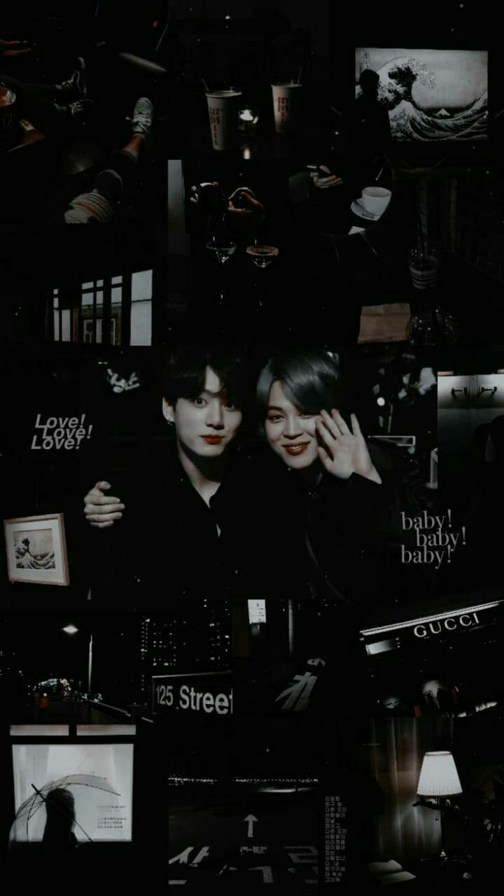 Aesthetic Jimin Black Wallpapers Wallpaper Cave