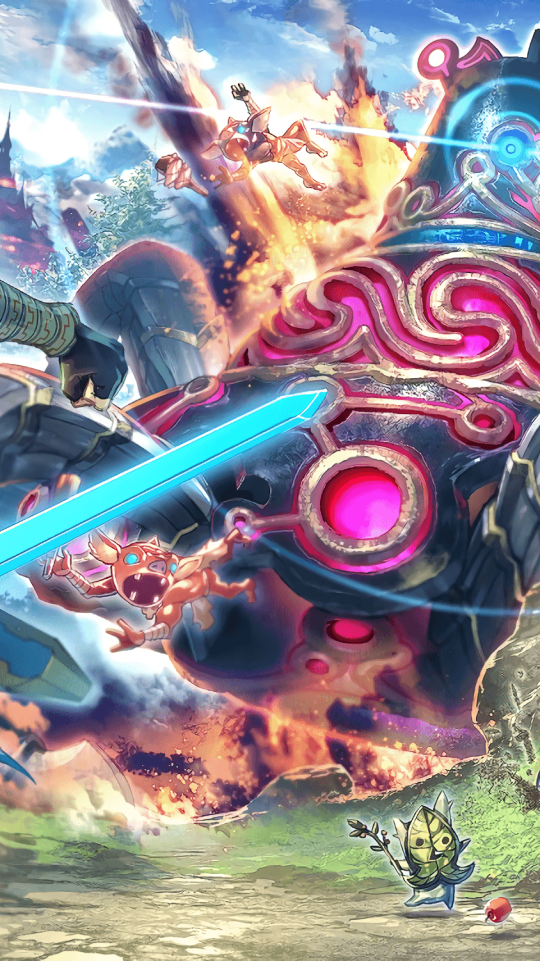 Zelda Guardian Wallpapers Wallpaper Cave