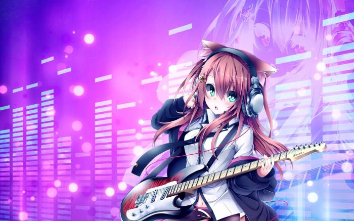 Anime girl wallpapers music wallpaper headphones girls Anime girl wallpapers music wallpaper headphones girls