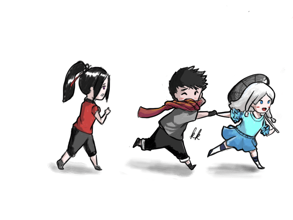 Anime Love Triangle Wallpapers Wallpaper Cave