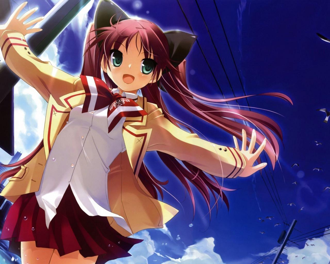 Very Bad Mood Anime Girl Wallpapers Wallpaper Cave