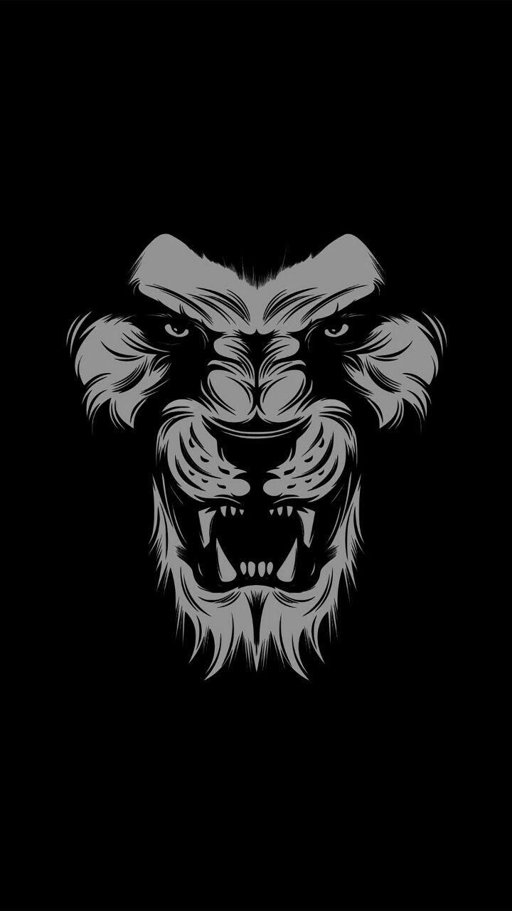 Black Lion Iphone Wallpaper