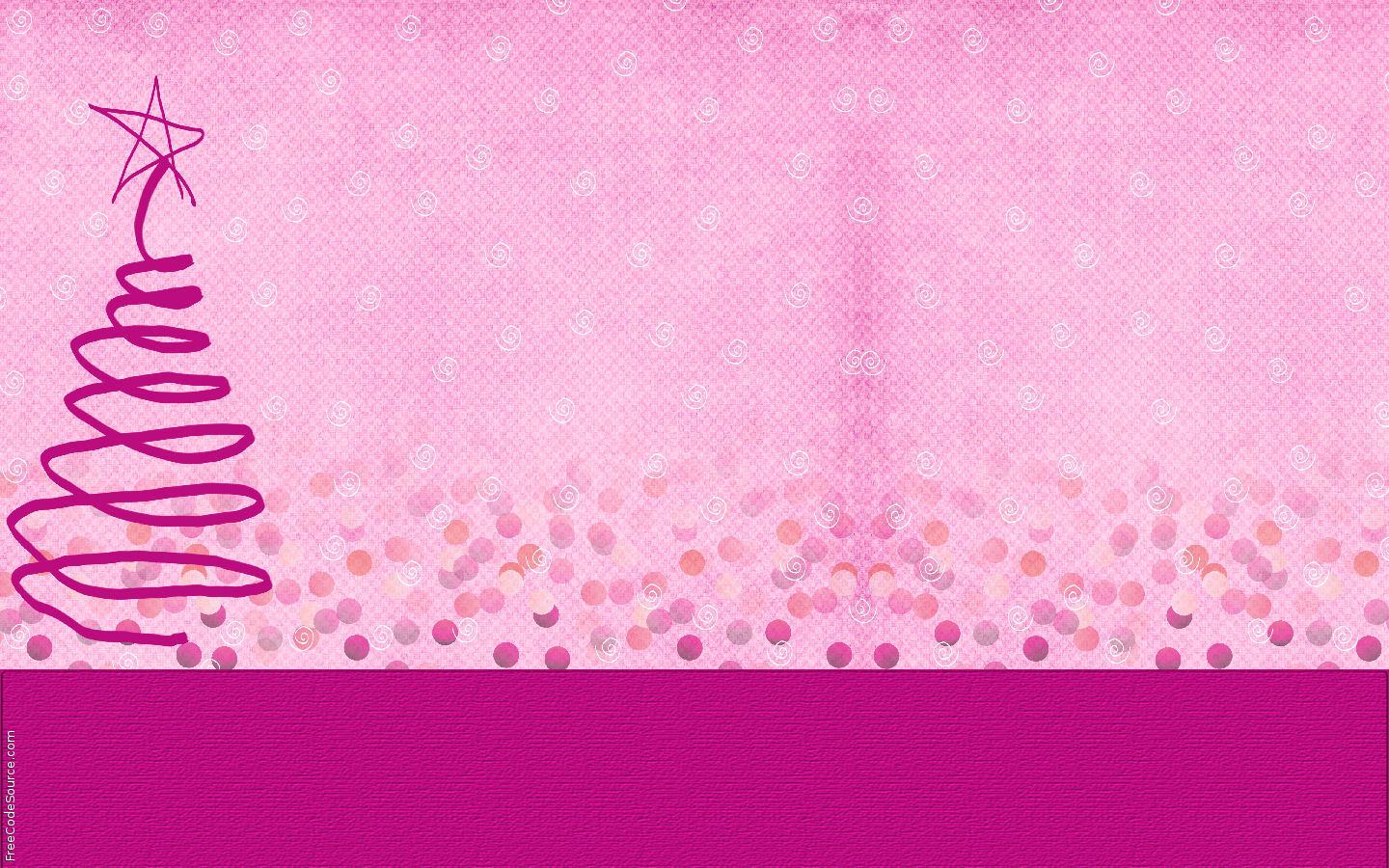 Cute Pink Christmas Wallpapers Wallpaper Cave