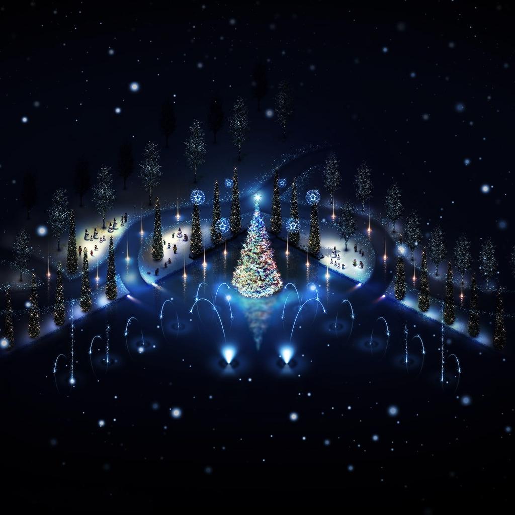 Christmas Lights iPad Wallpapers Wallpaper Cave