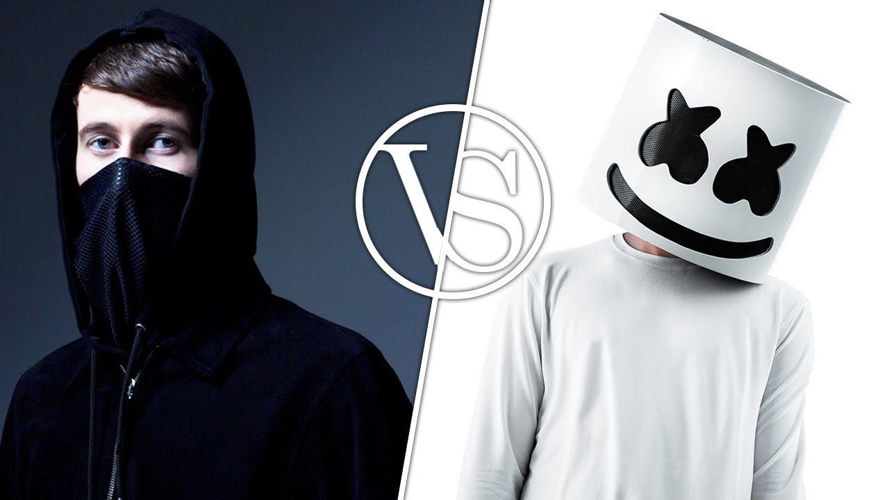 Alan Walker Vs Marshmello Wallpapers Wallpaper Cave