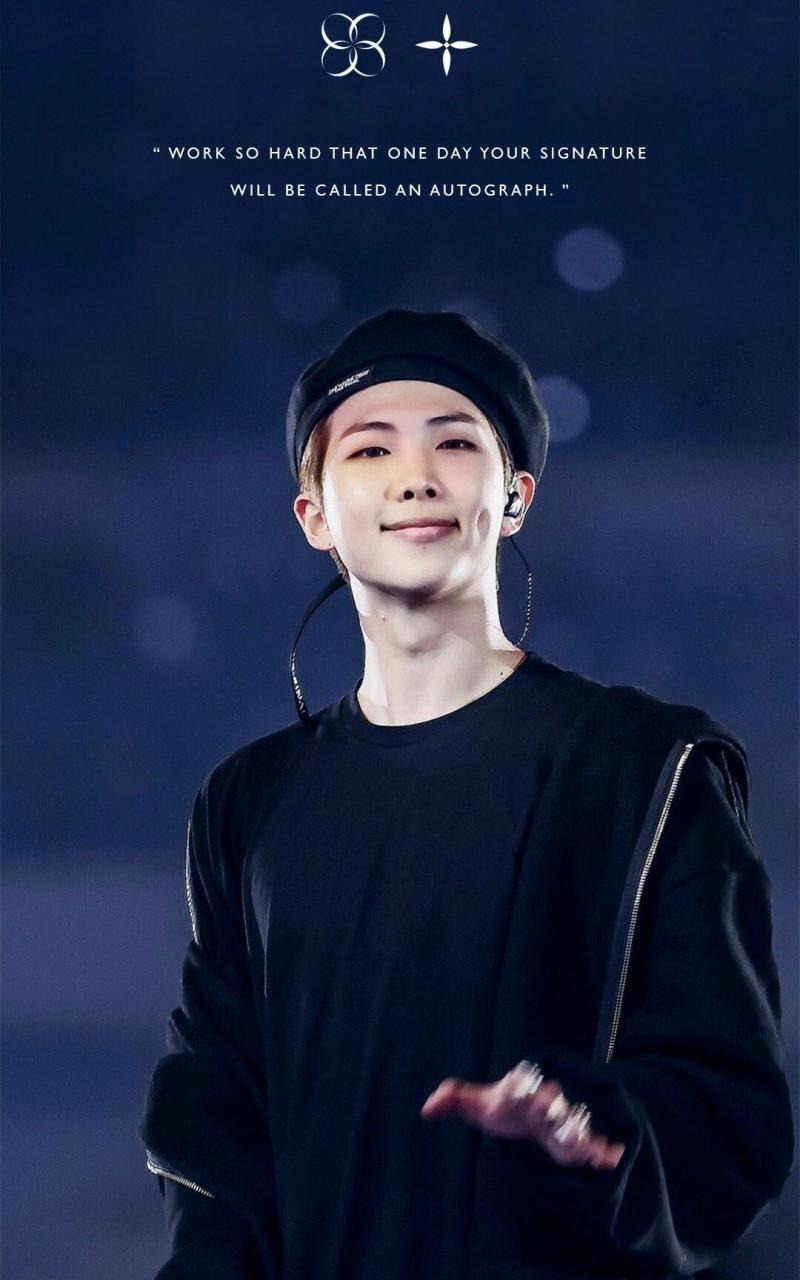 BTS RM Quotes Wallpapers Wallpaper Cave