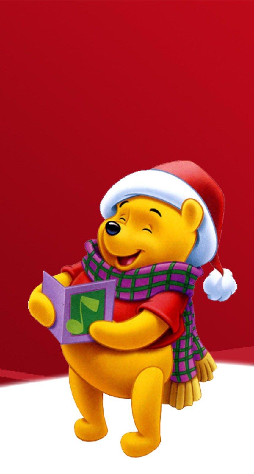 Christmas Winnie The Pooh Wallpapers Wallpaper Cave