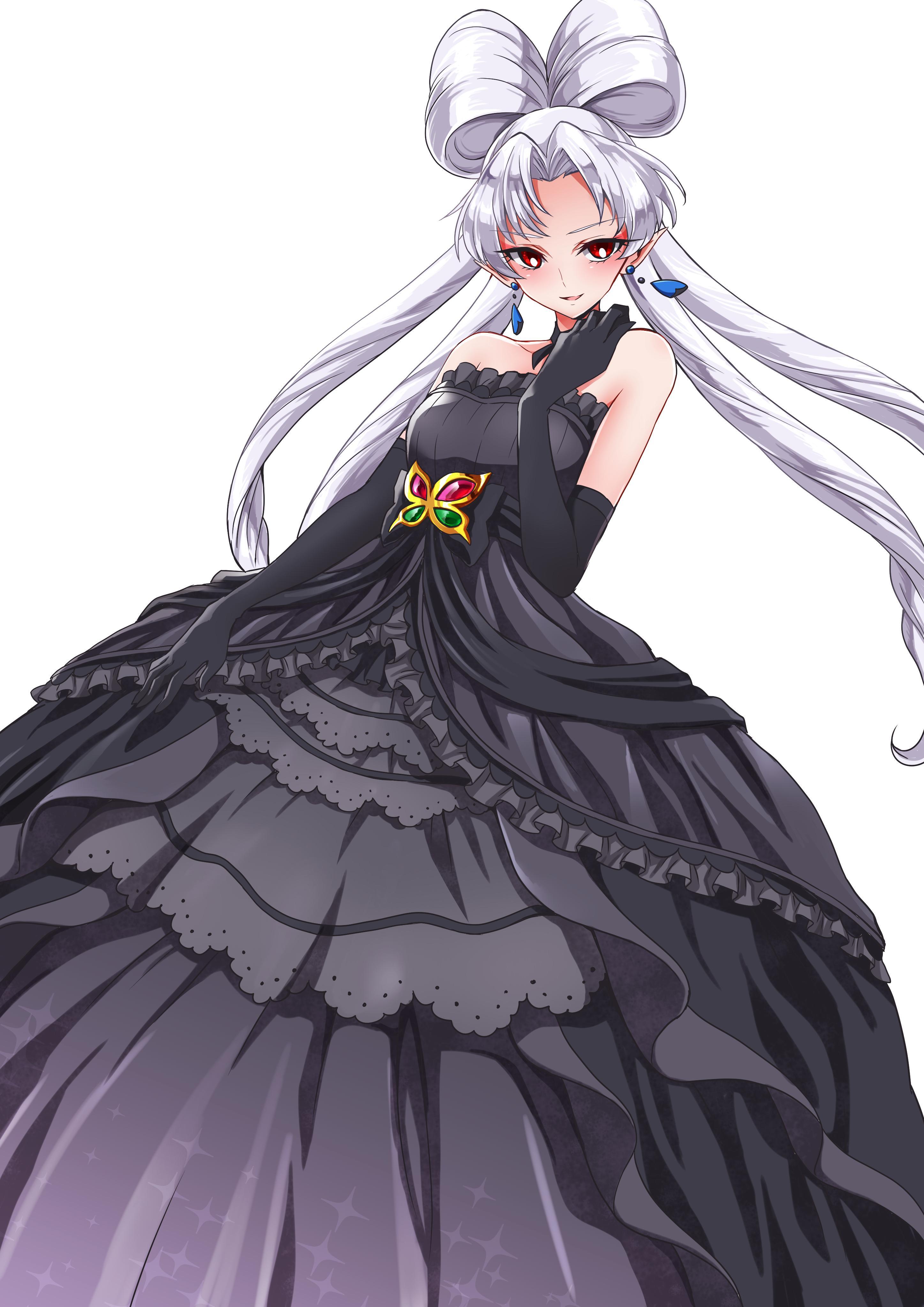 Anime Girl Wearing A Dress
