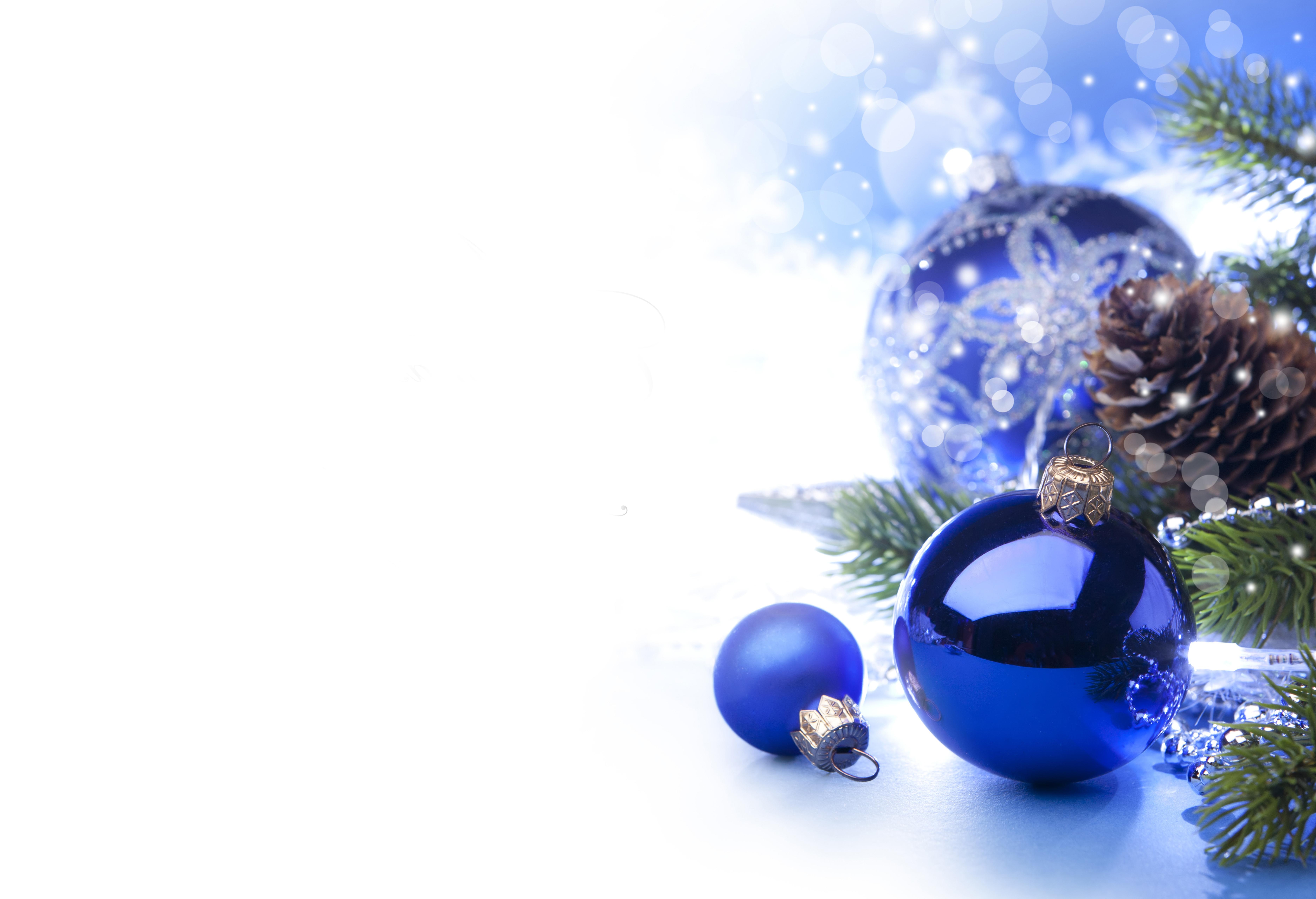 Christmas Blue Wallpapers Wallpaper Cave