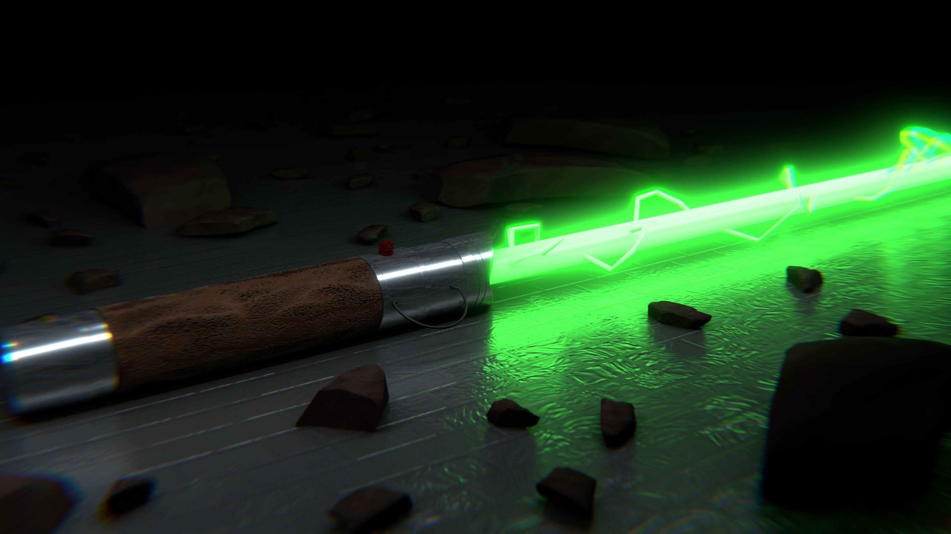 Neon Lightsaber Wallpapers Wallpaper Cave