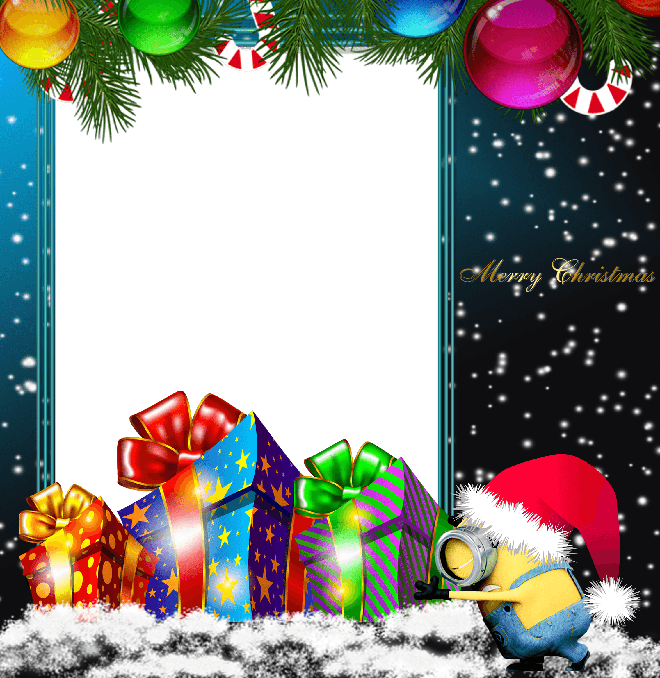 Christmas Border Wallpapers Wallpaper Cave