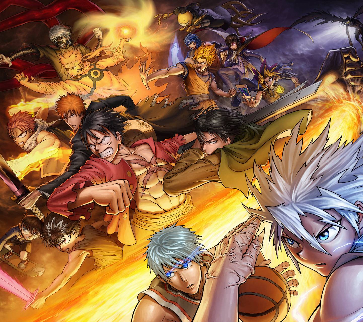 Shonen Jump All Anime Wallpapers Wallpaper Cave