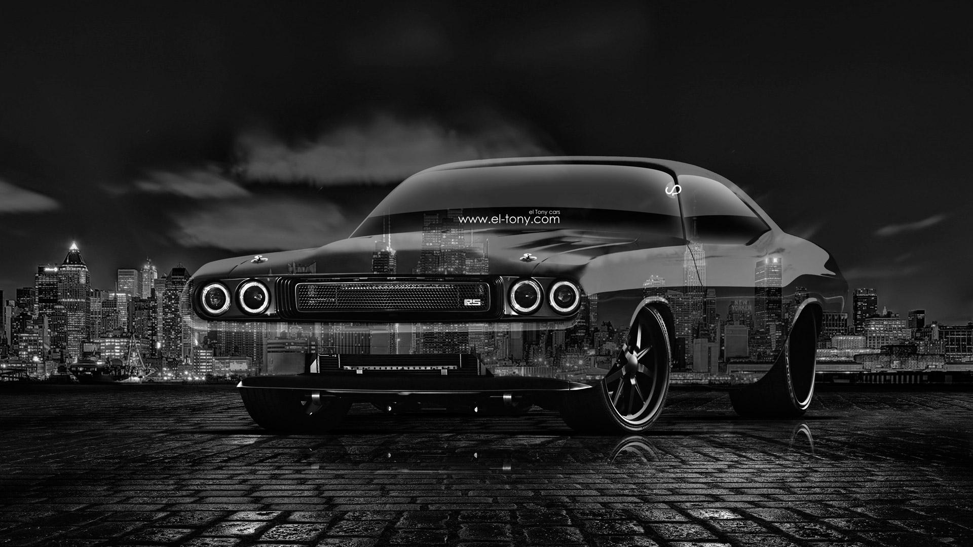 Black Dodge Challenger Wallpapers Wallpaper Cave