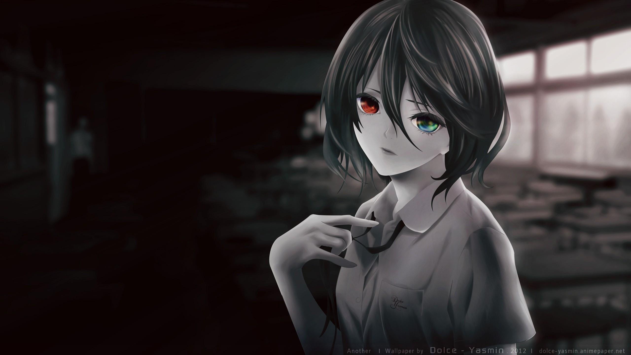 Red Eye Anime Girls Wallpapers Wallpaper Cave
