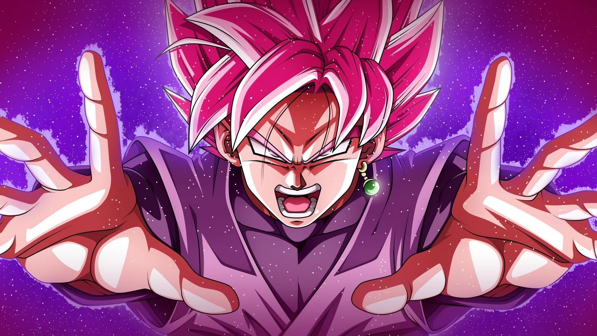 Goku Black Rose Desktop Wallpapers Wallpaper Cave