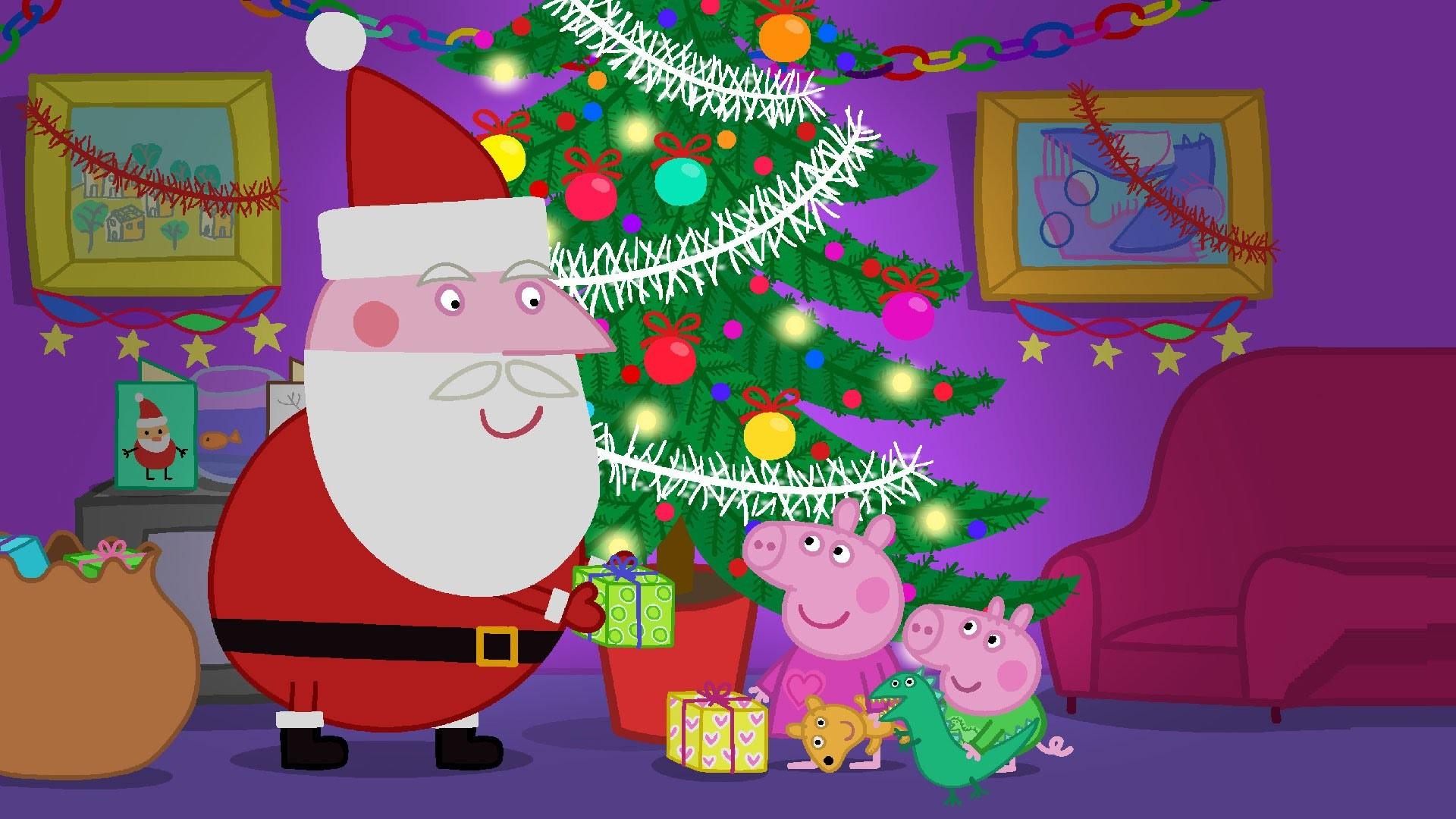 Peppa Pig House Wallpaper Evil