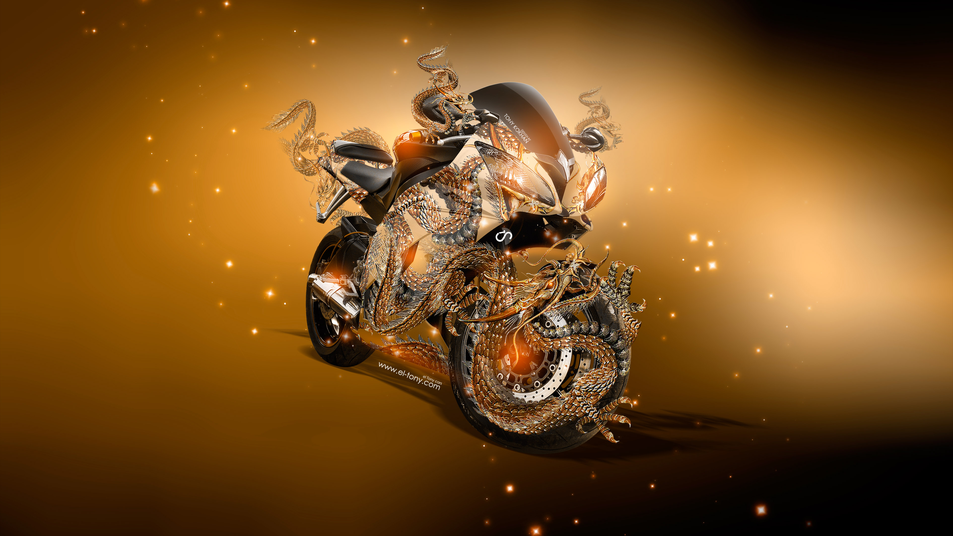 Dragon Bike Wallpapers Wallpaper Cave