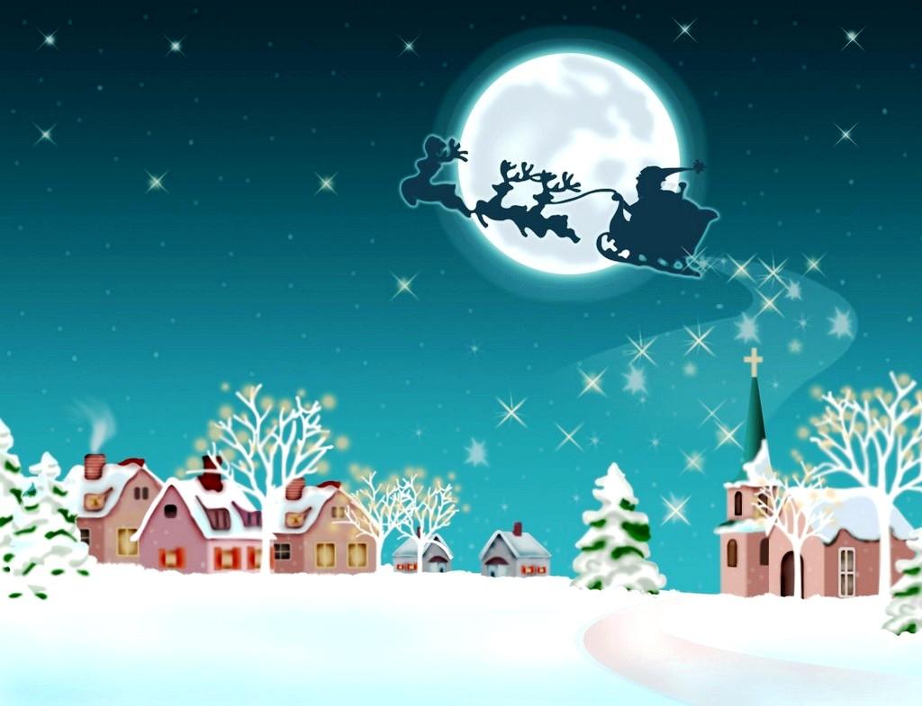 Merry Christmas Animated Wallpapers Wallpaper Cave