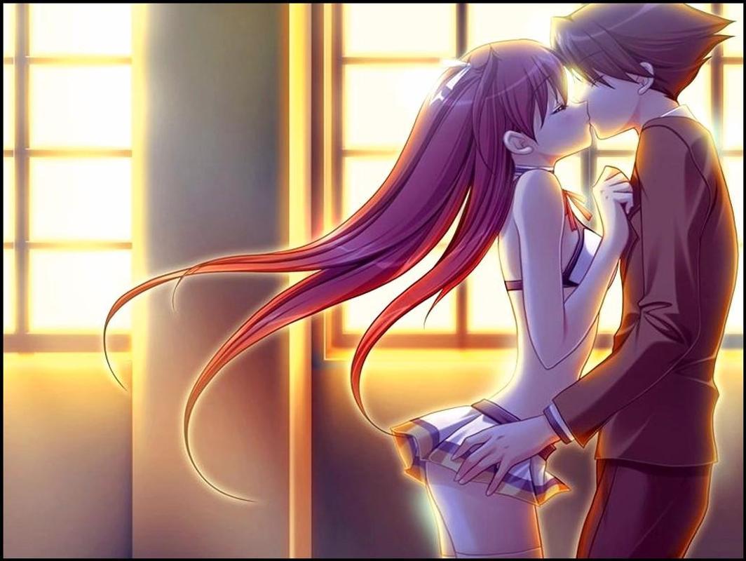 Anime Hot Kiss Wallpapers Wallpaper Cave