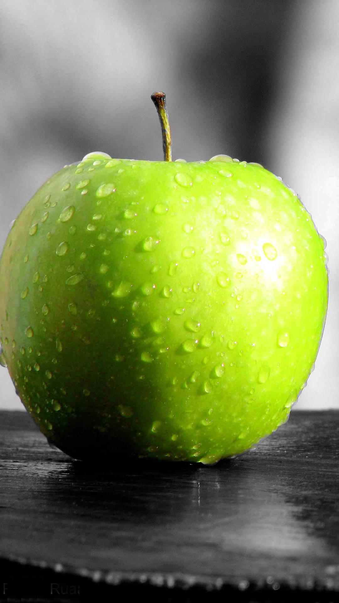 iPhone Green Apple HD Wallpapers Wallpaper Cave