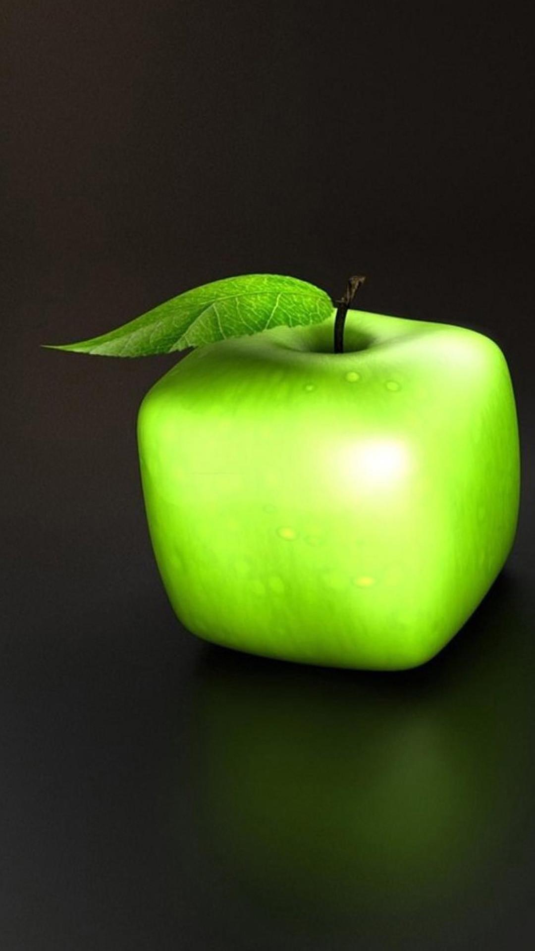 iPhone Green Apple HD Wallpapers Wallpaper Cave